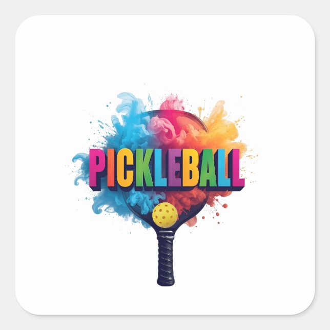 key chain square sticker (Front)