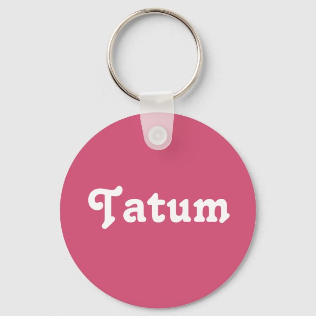 Key Chain Tatum (Front)