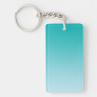 Key Chain: TEAL OMBRE