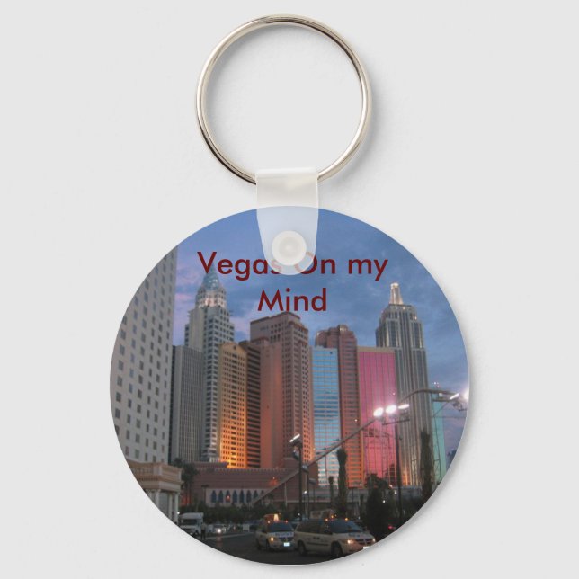 Key chain: Vegas On my Mind Keychain (Front)
