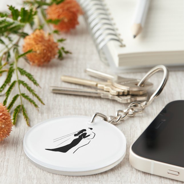 Key Chain - Wedding (Front Right)
