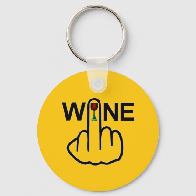 Key Chain Wine Flip (Front)