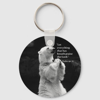 key chain with let everything that has breath