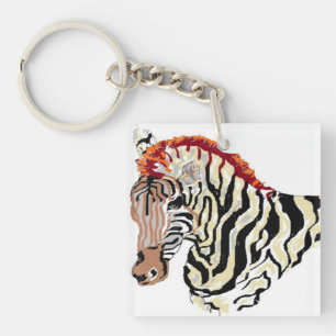 Key Chain/Zebra Keychain