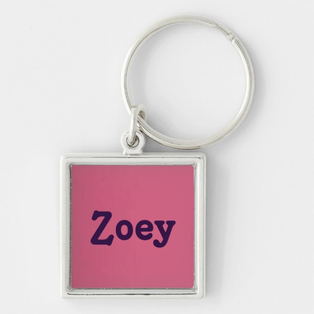 Key Chain Zoey (Front)