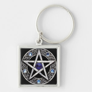 Key Chains: Jewelled Pentacle Keychain