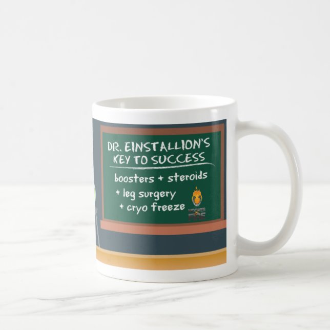 Key de Dr. Einstallion's dans la tasse de succès (Droite)