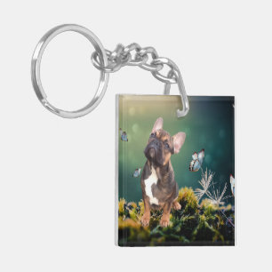 key fitter French Bulldogge  Keychain