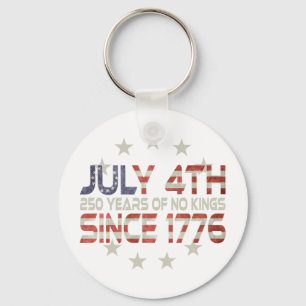 Key Fob: July 4th- 1776 - 250 Years ! Keychain