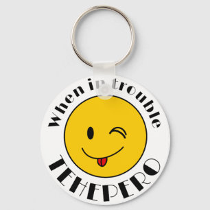 KEY HOLDER OF TEHEPERO-CHAN MARK (L) KEYCHAIN