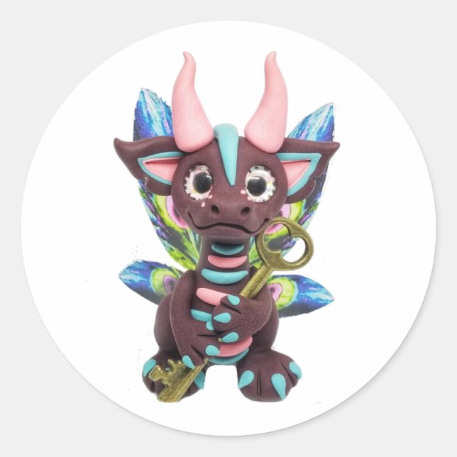 Key keeper dragon sticker (Front)