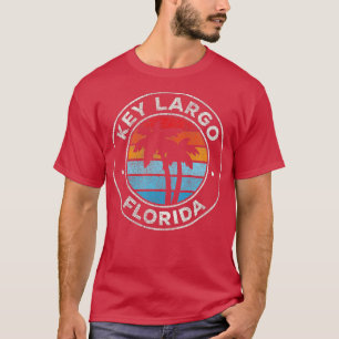 Key Largo Florida FL Vintage Retro 70s T-Shirt