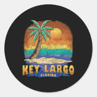 Key Largo Florida Vintage Distressed Souvenir