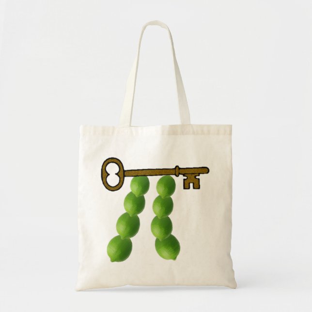 Key Lime Pi Tote Bag (Front)