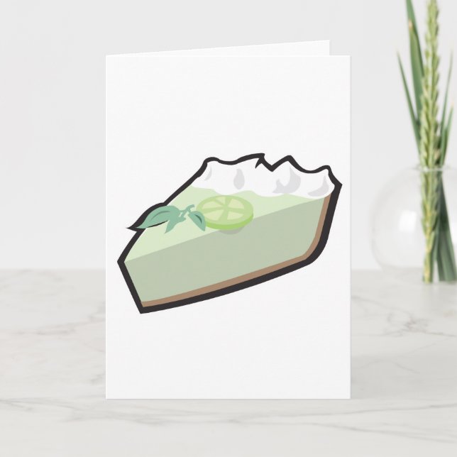 key lime pie card (Front)