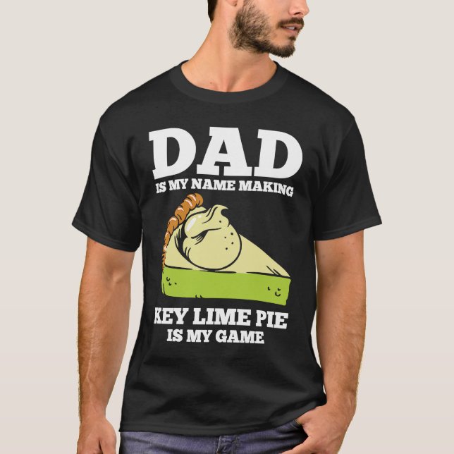 Key Lime Pie Dad T-Shirt (Front)