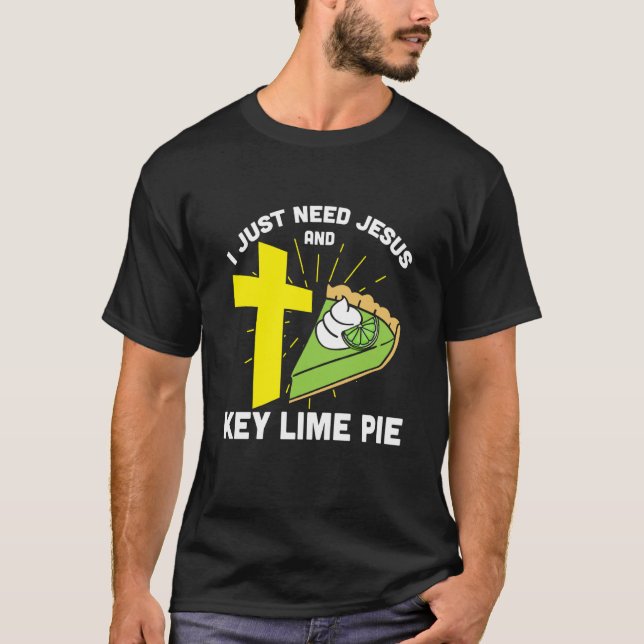 Key Lime Pie For Key Lime Pie Baker Lime Pie Recip T-Shirt (Front)