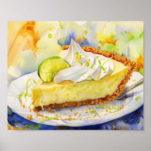 Key Lime Pie Poster (Front)