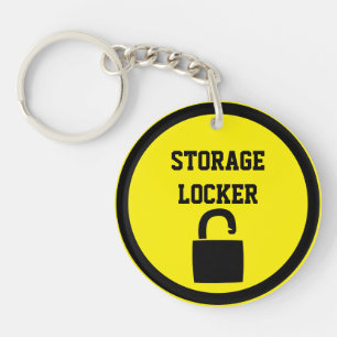 Key Lock Keychain