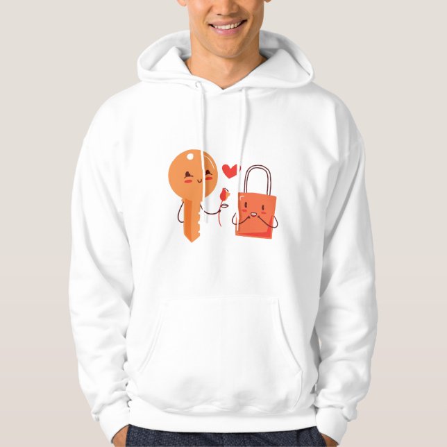 Key Lock Love Hoodie (Front)
