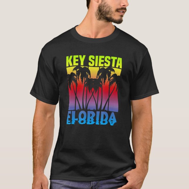 Key Siesta Florida 1 T-Shirt (Front)