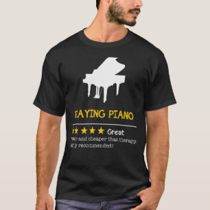 Key to Laughter: Piano - Cheaper, Faster, Funnier  T-Shirt