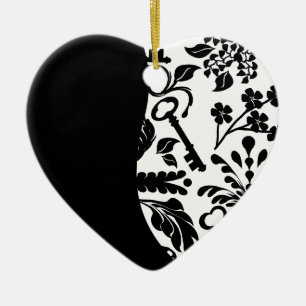 Key to My Heart/ Anniversary Ceramic Ornament