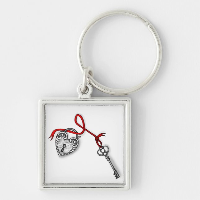 Key to my heart keychain (Front)