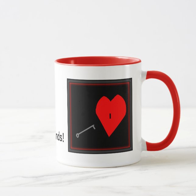 Key to My Heart Mug (Droite)