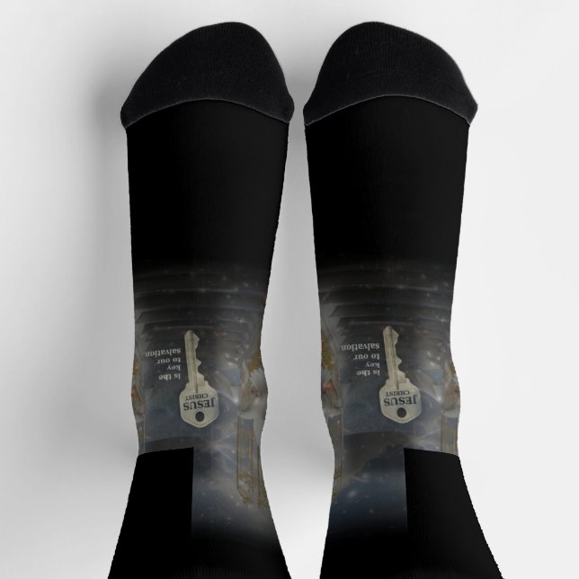 Key to Salvation Socks (Top)