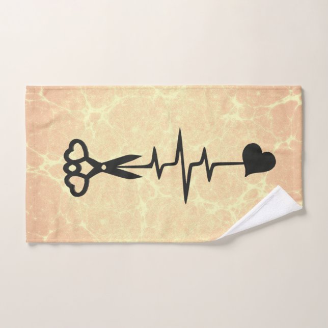 Key to the Heart Hand Towel (Hand Towel)