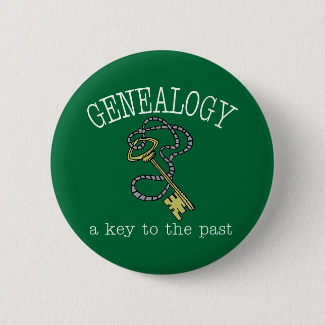 Key To The Past 2 Inch Round Button (Front)