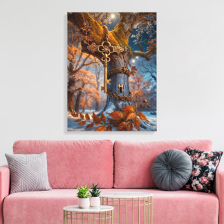Key to - Unlocking the Seasons Canvas Print