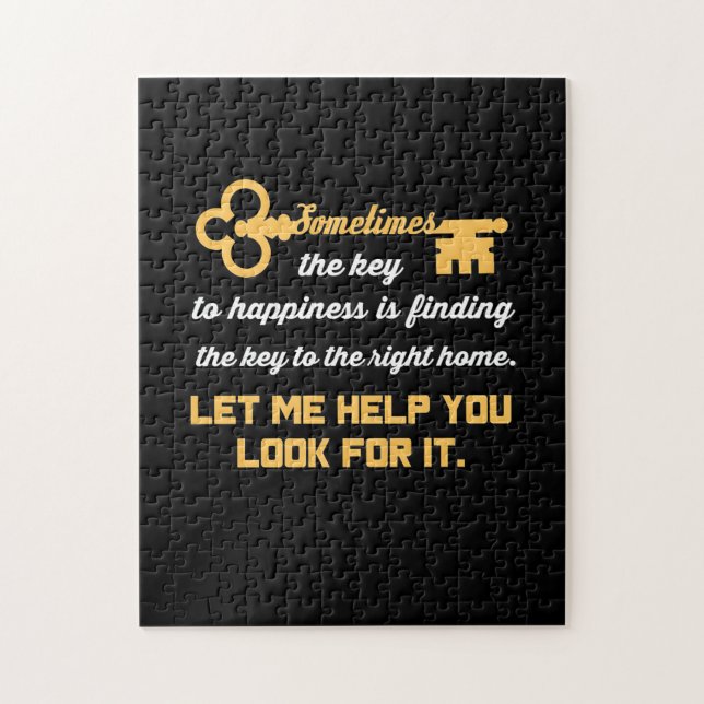 Key To Your New House Jigsaw Puzzle (Vertical)