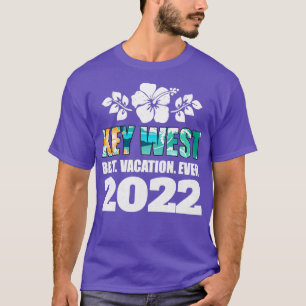 Key West Best Vacation Ever 2022 Souvenir T-Shirt