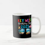 Key West Birthday Trip 2025 Matching Friends Group Coffee Mug<br><div class="desc">Key West Birthday Trip 2025 Matching Friends Group Summer</div>