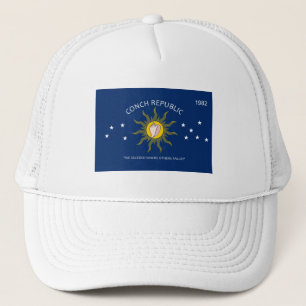 KEY WEST - CONCH REPUBLIC, FL TRUCKER HAT