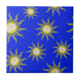 Key West Conch Republic Sun Summer Beach Tile
