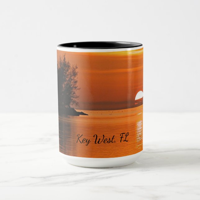 Key West, coucher de soleil de Floride, Mug (Centre)