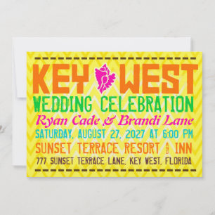 KEY WEST Destination Invitation