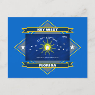 Key West Diamond Postcard