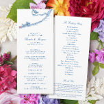 Key West FL Map Elegant Navy Blue Wedding Program<br><div class="desc">Guide your guests through your special day with this elegant navy blue Florida Keys map wedding program. Perfect for ceremonies at The Southernmost Beach Resort, The Ernest Hemingway Home, The Reach Key West, Casa Marina Key West, Ocean Key Resort & Spa, Old Town Manor, and Audubon House, this program provides...</div>