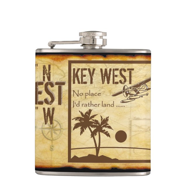 Key West Flask (Front)