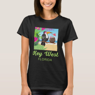 Key West Florida Beach Vacation Toucan Trip Matchi T-Shirt