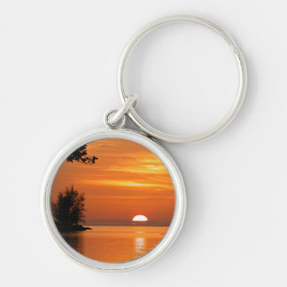 Key West, Florida beautiful sunset Keychain