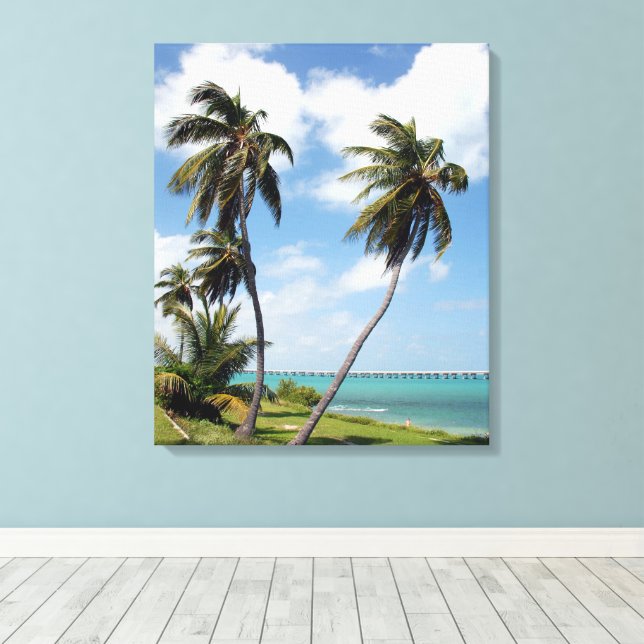 Key West Florida Canvas Print (Insitu(Wood Floor))
