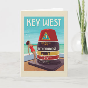 Key West   Florida Card