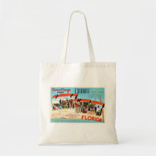 Key West Florida FL Old Vintage Travel Souvenir Tote Bag