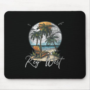 Key West Florida Fl Palm Trees  Mouse Pad