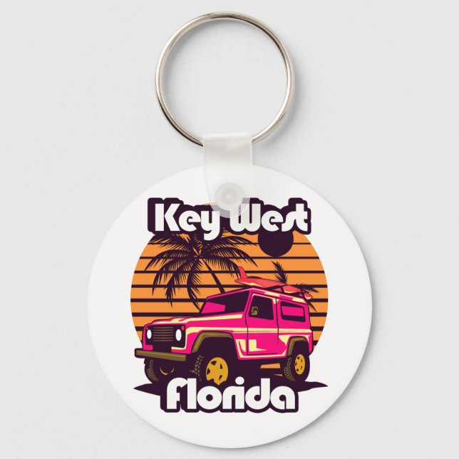 Key West Florida Keychain (Front)